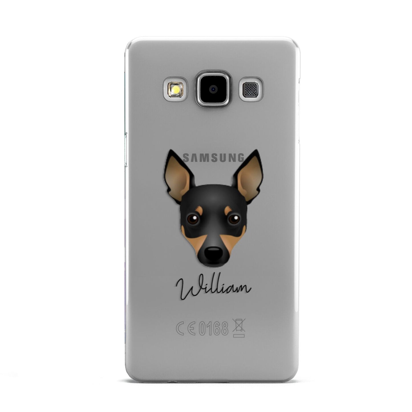 Toy Fox Terrier Personalised Samsung Galaxy A5 Case