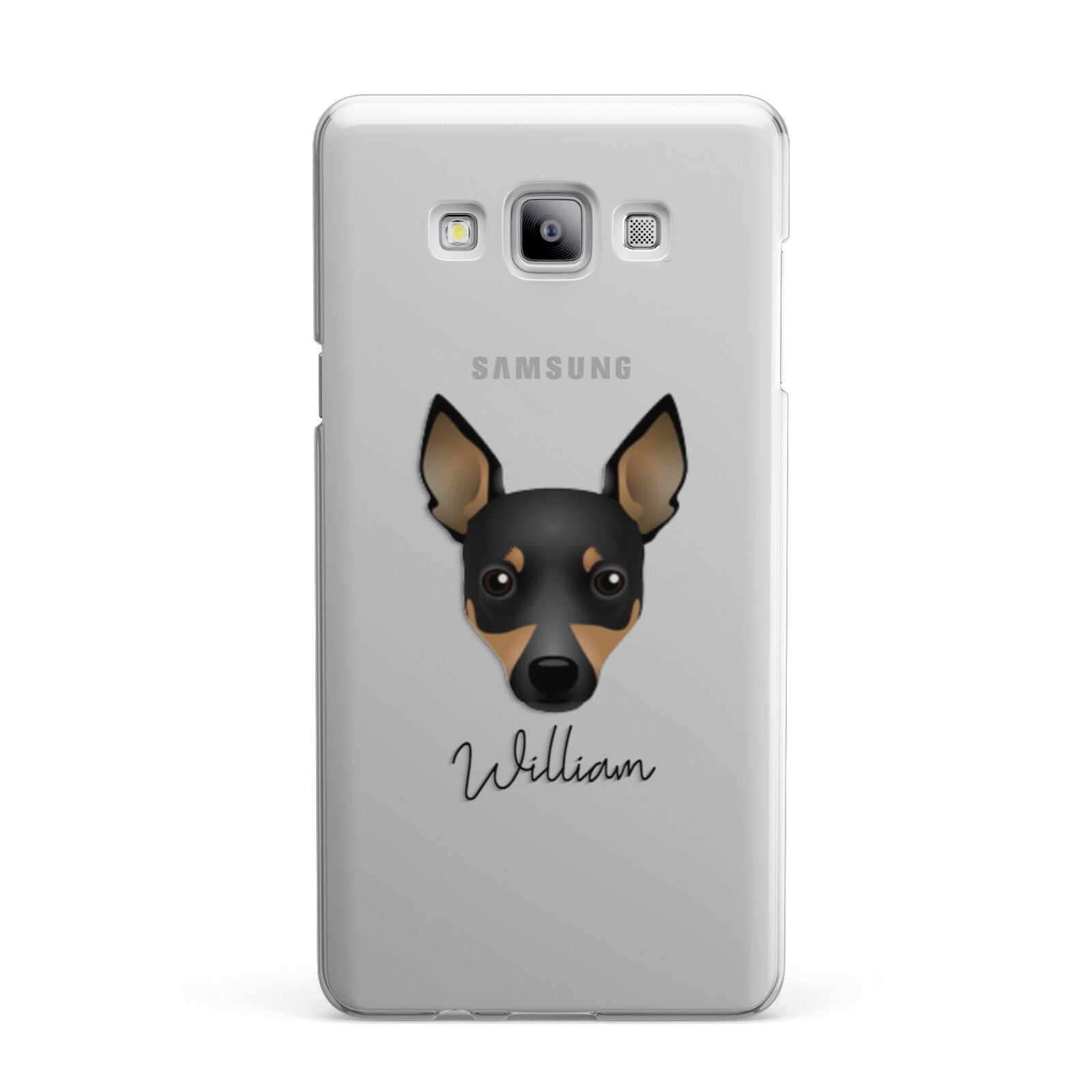 Toy Fox Terrier Personalised Samsung Galaxy A7 2015 Case
