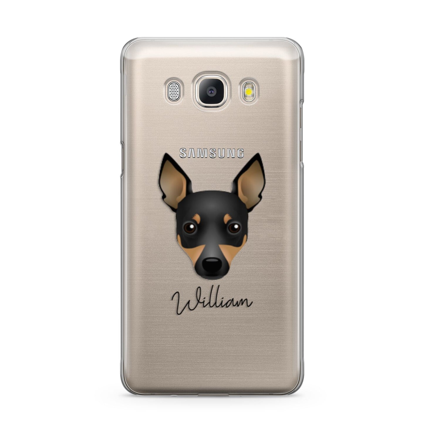 Toy Fox Terrier Personalised Samsung Galaxy J5 2016 Case