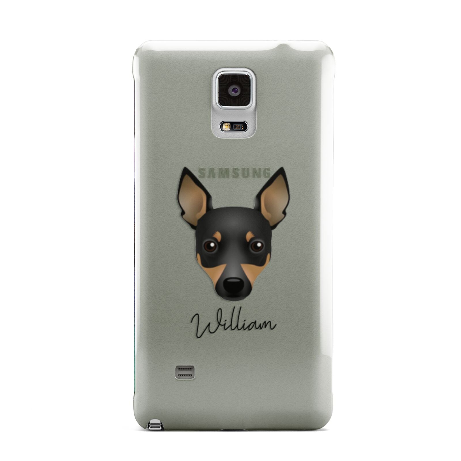 Toy Fox Terrier Personalised Samsung Galaxy Note 4 Case