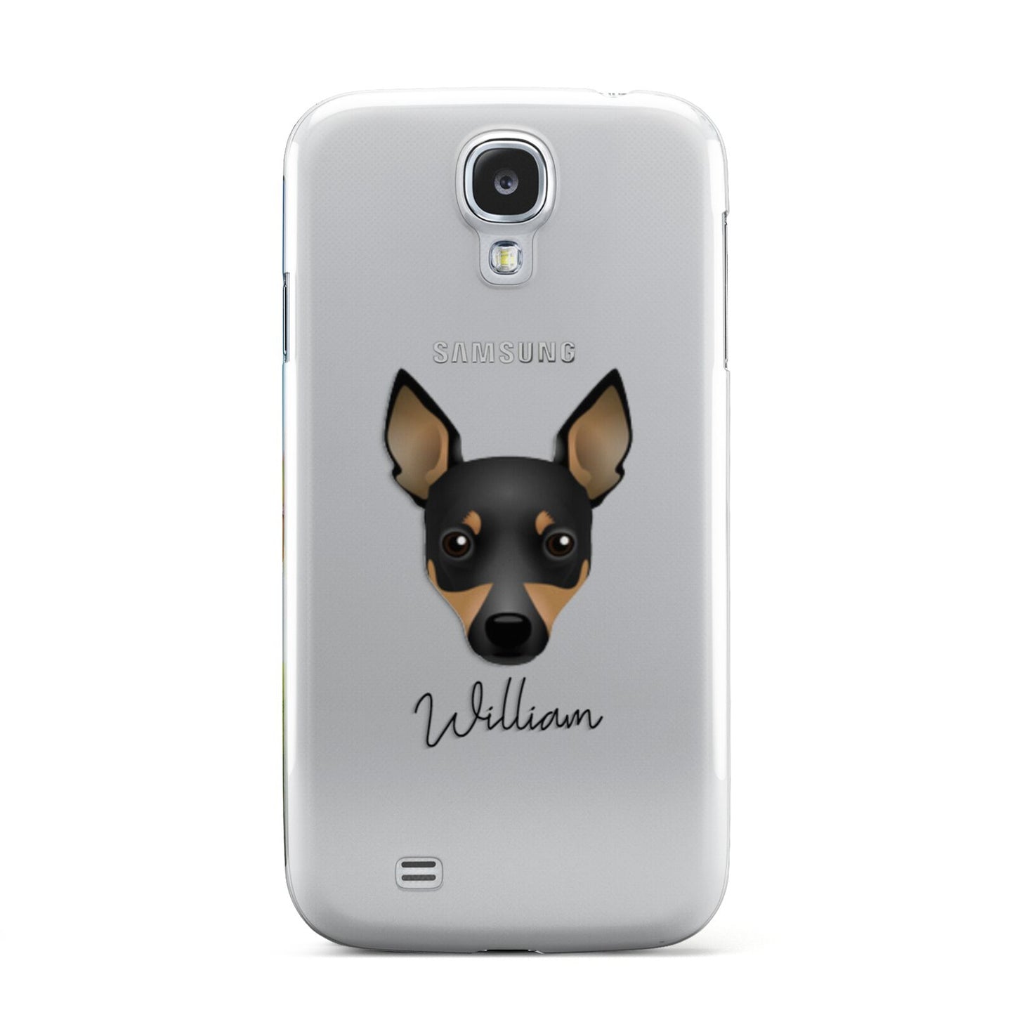 Toy Fox Terrier Personalised Samsung Galaxy S4 Case