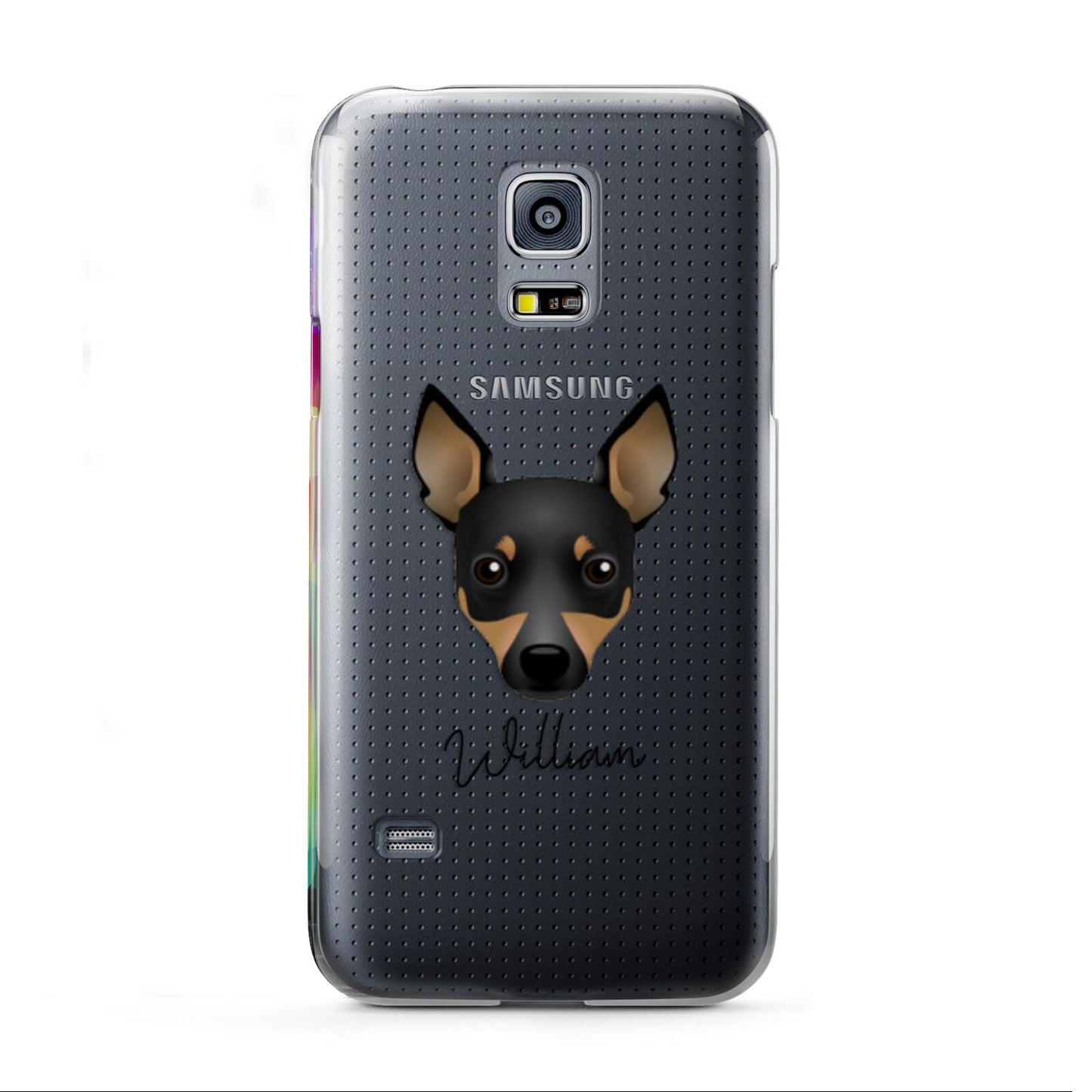 Toy Fox Terrier Personalised Samsung Galaxy S5 Mini Case