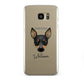 Toy Fox Terrier Personalised Samsung Galaxy S7 Edge Case
