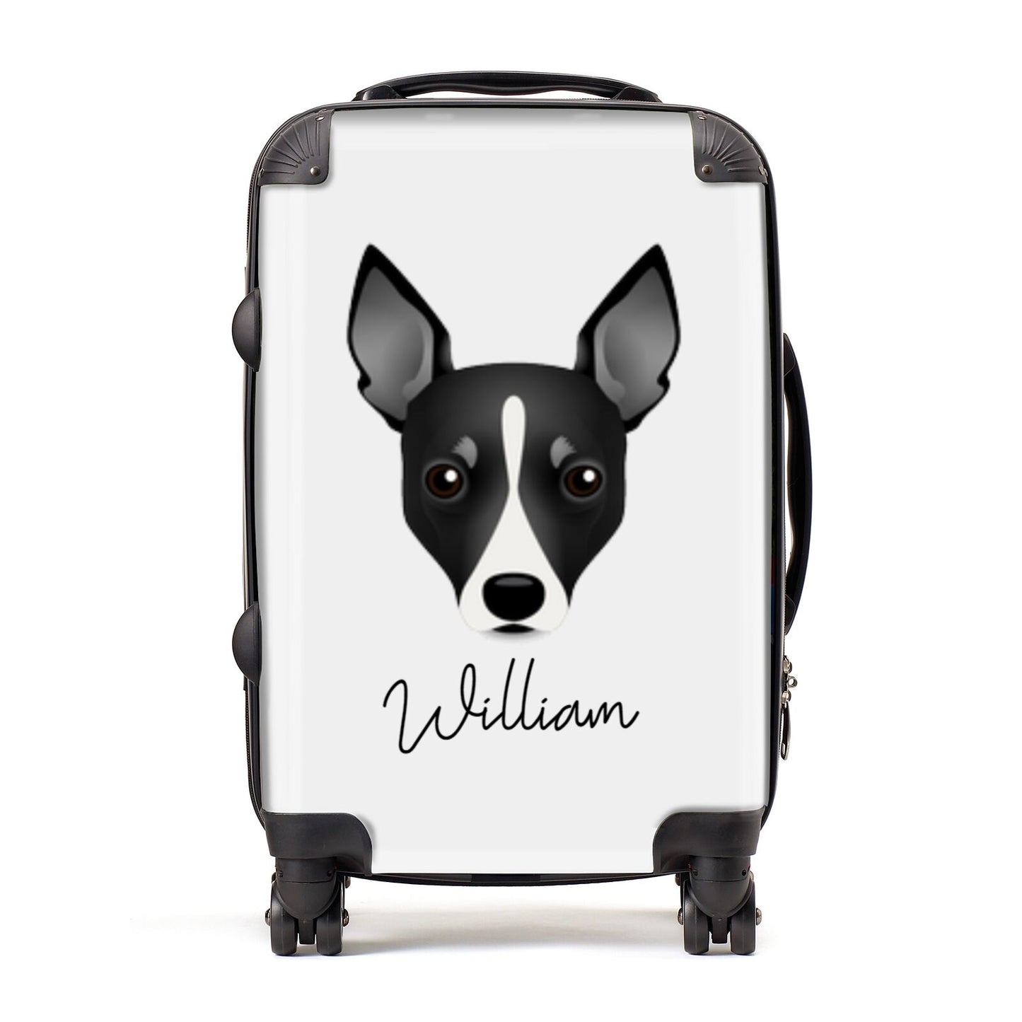 Toy Fox Terrier Personalised Suitcase