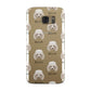 Toy Poodle Icon with Name Samsung Galaxy Case