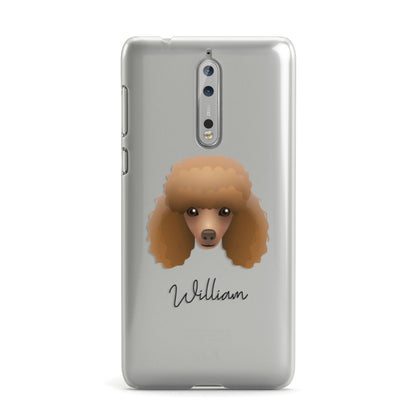 Toy Poodle Personalised Nokia Case