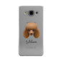 Toy Poodle Personalised Samsung Galaxy A3 Case