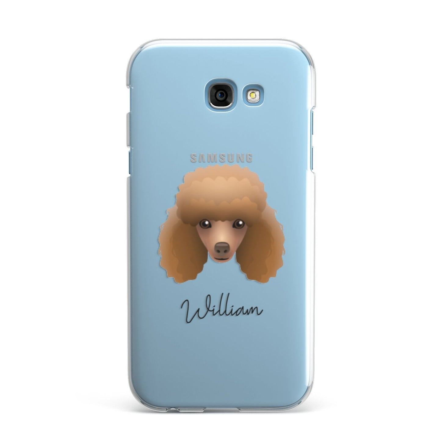 Toy Poodle Personalised Samsung Galaxy A7 2017 Case