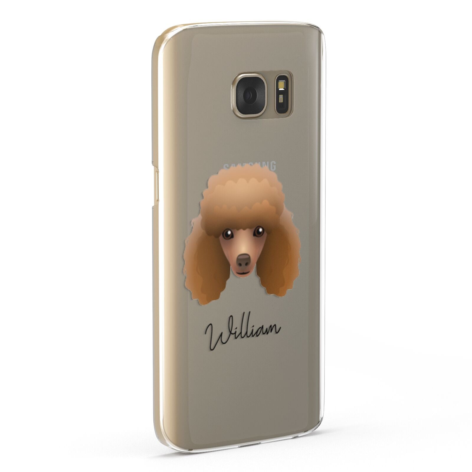 Toy Poodle Personalised Samsung Galaxy Case Fourty Five Degrees