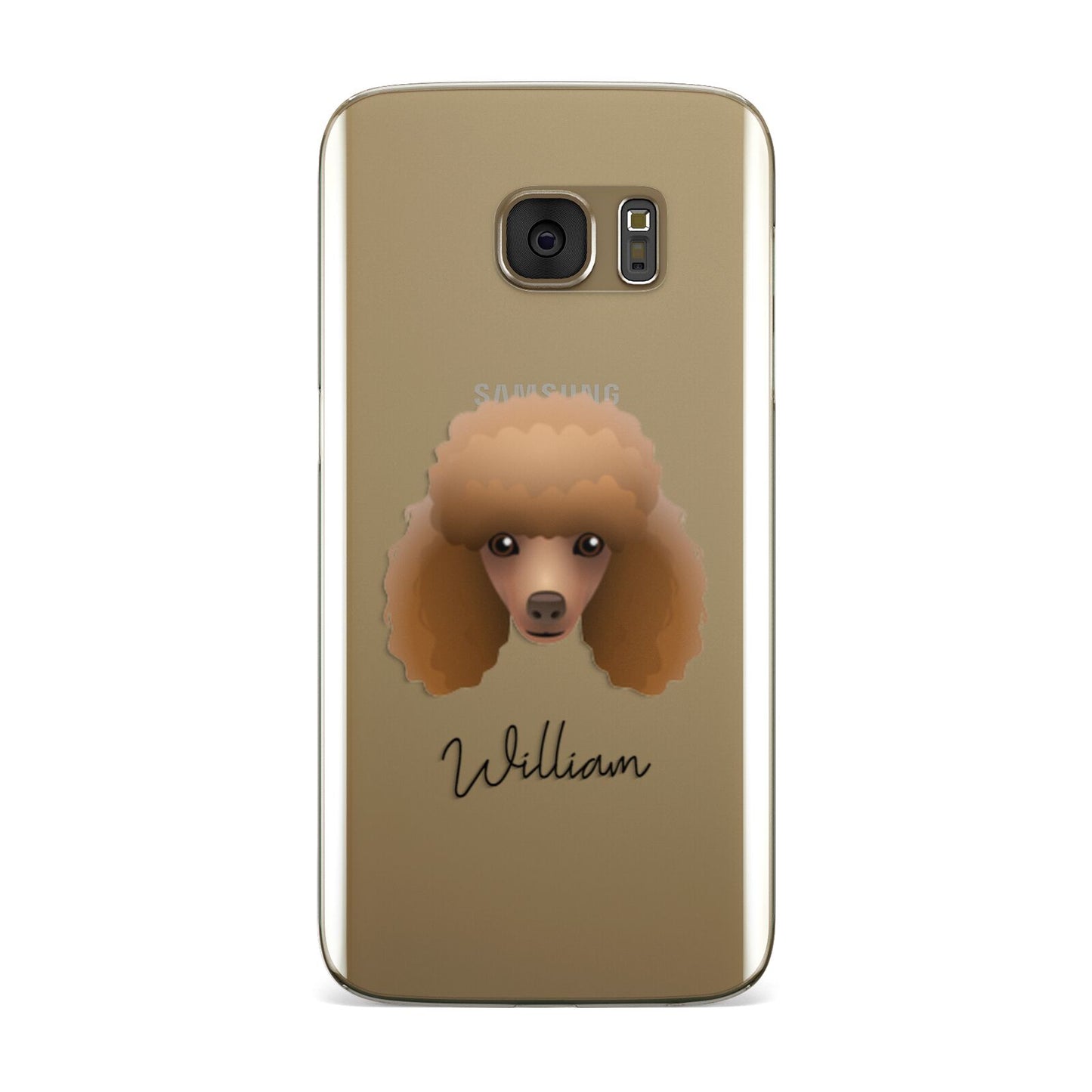 Toy Poodle Personalised Samsung Galaxy Case