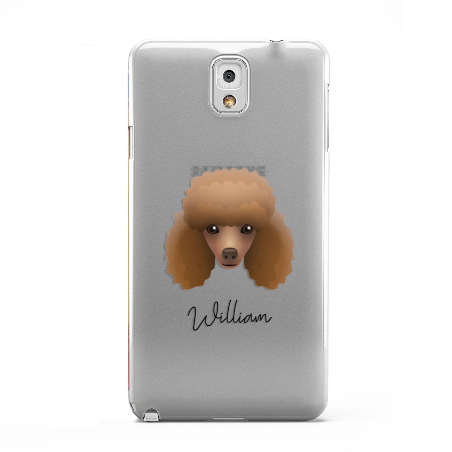 Toy Poodle Personalised Samsung Galaxy Note 3 Case