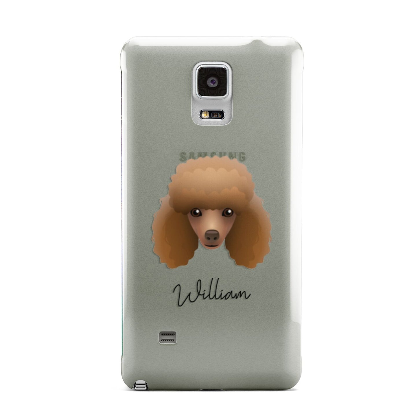 Toy Poodle Personalised Samsung Galaxy Note 4 Case
