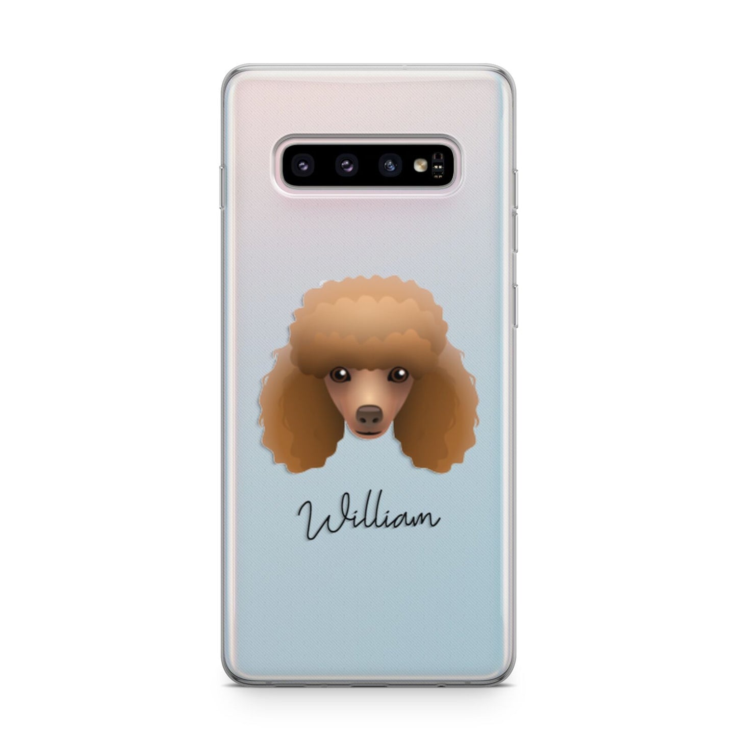 Toy Poodle Personalised Samsung Galaxy S10 Plus Case