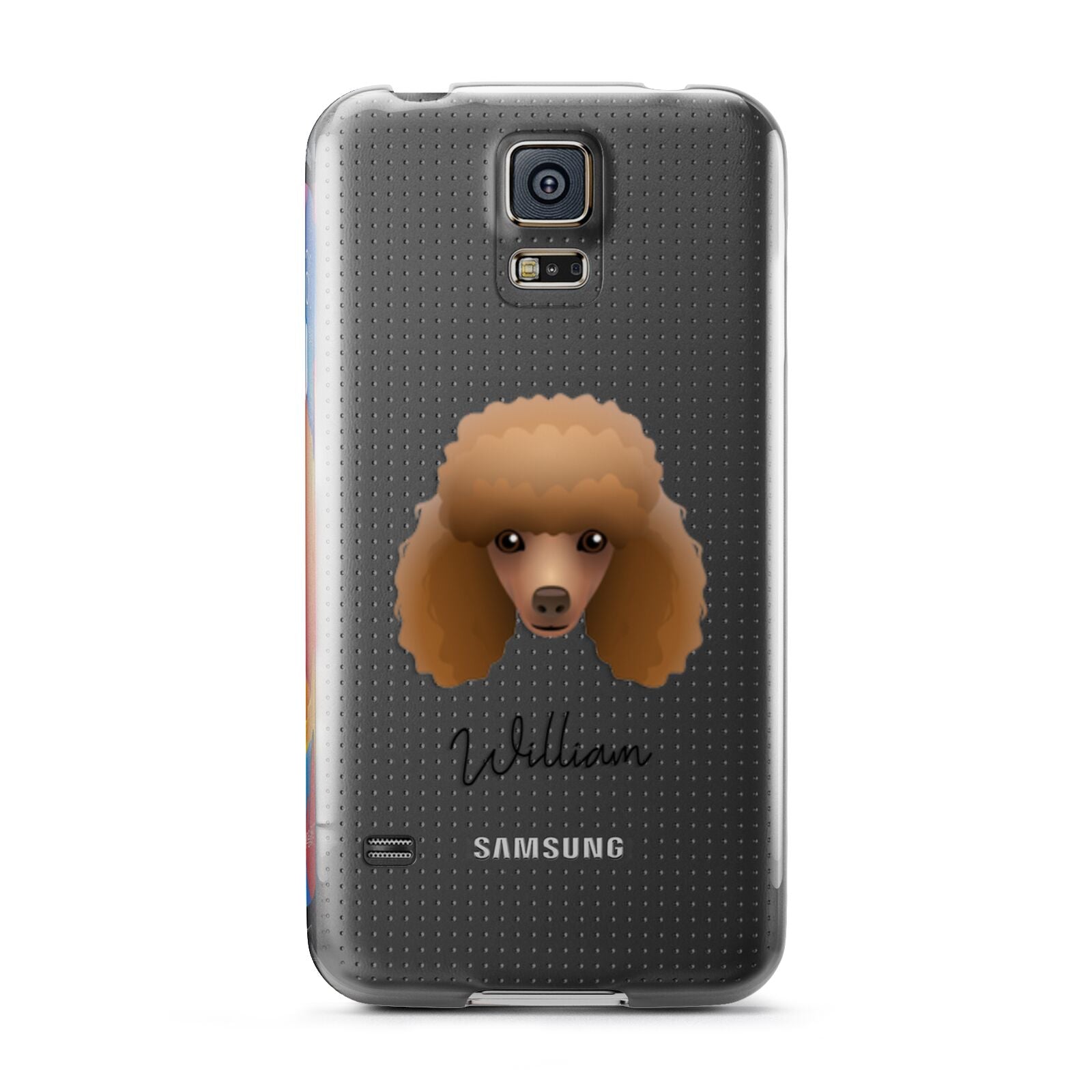 Toy Poodle Personalised Samsung Galaxy S5 Case