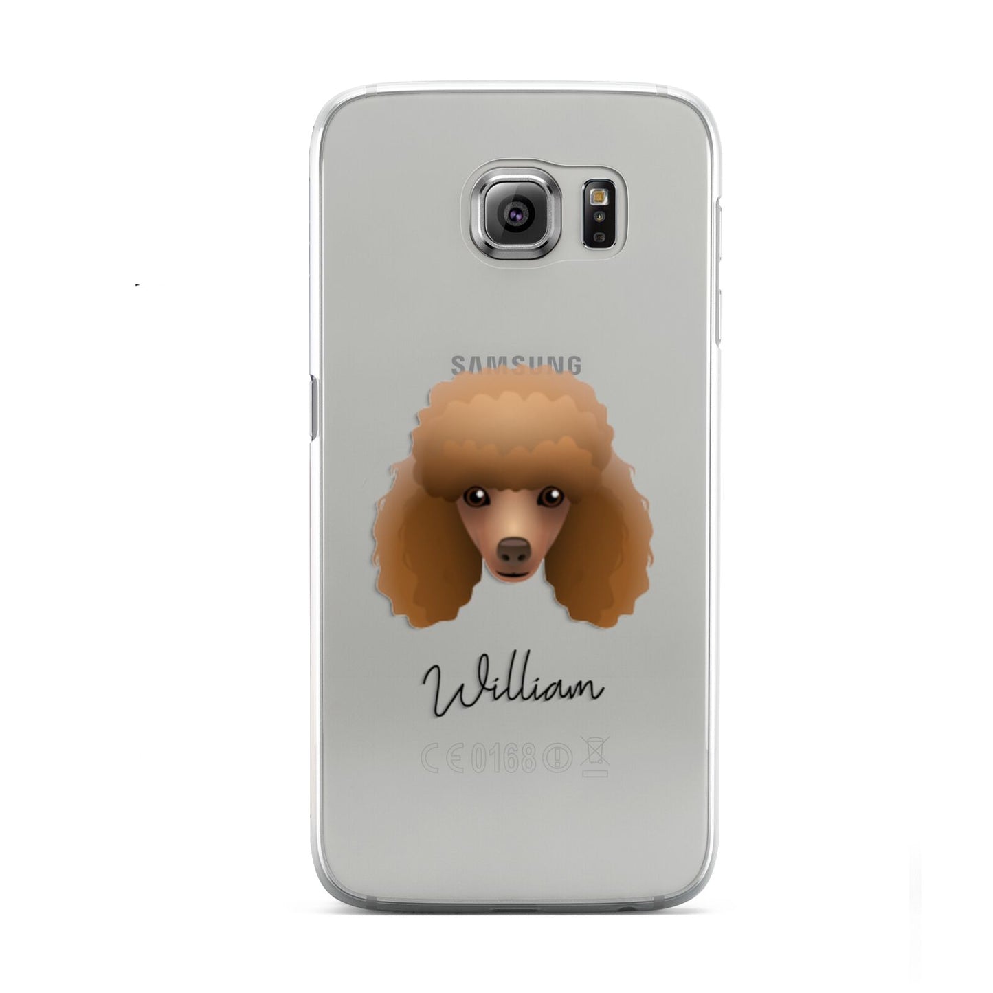 Toy Poodle Personalised Samsung Galaxy S6 Case