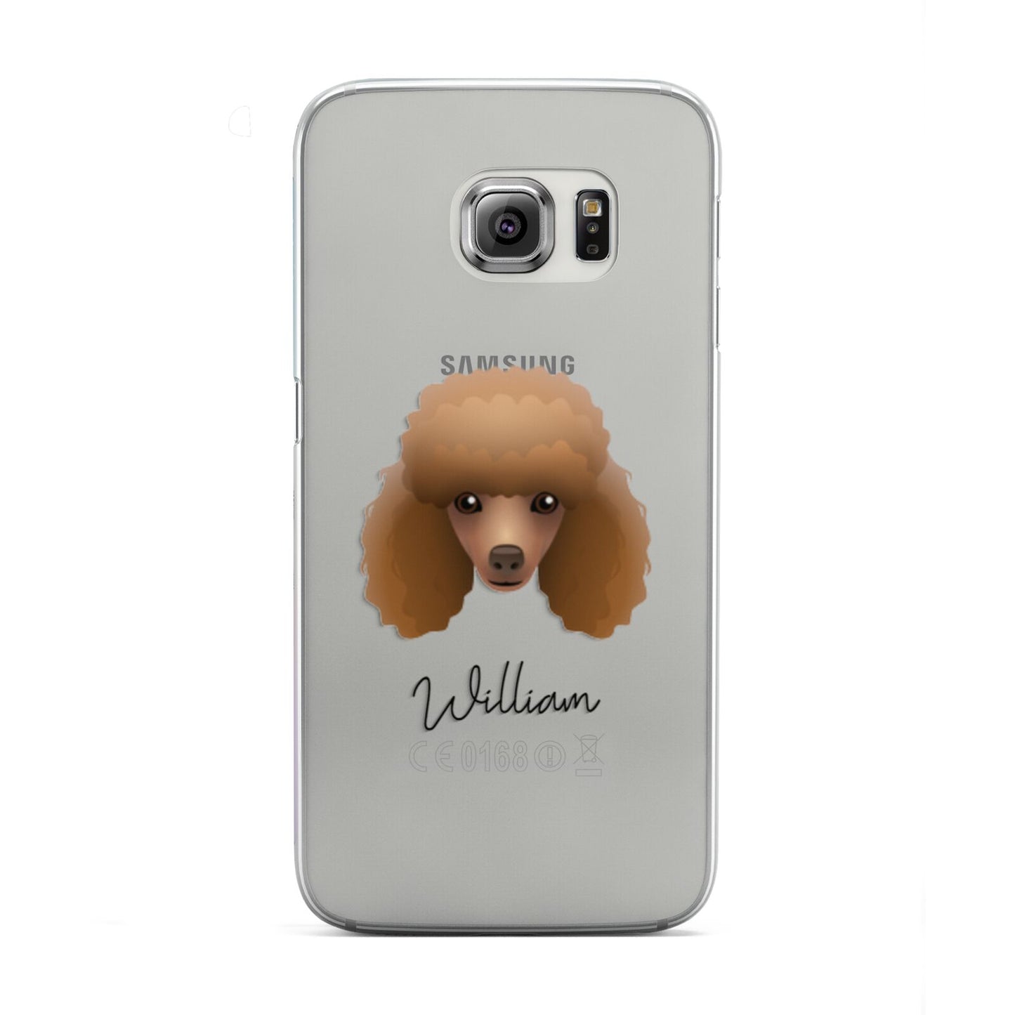 Toy Poodle Personalised Samsung Galaxy S6 Edge Case