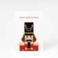 Traditional Nutcracker with Name A5 Greetings Card