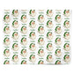 Traditional Santa Personalised Personalised Wrapping Paper Alternative