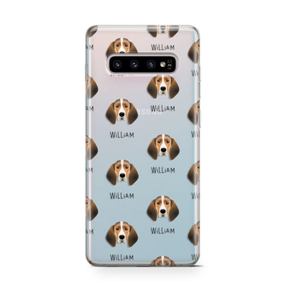 Trailhound Icon with Name Samsung Galaxy S10 Case