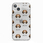 Trailhound Icon with Name iPhone 13 TPU Impact Case with White Edges