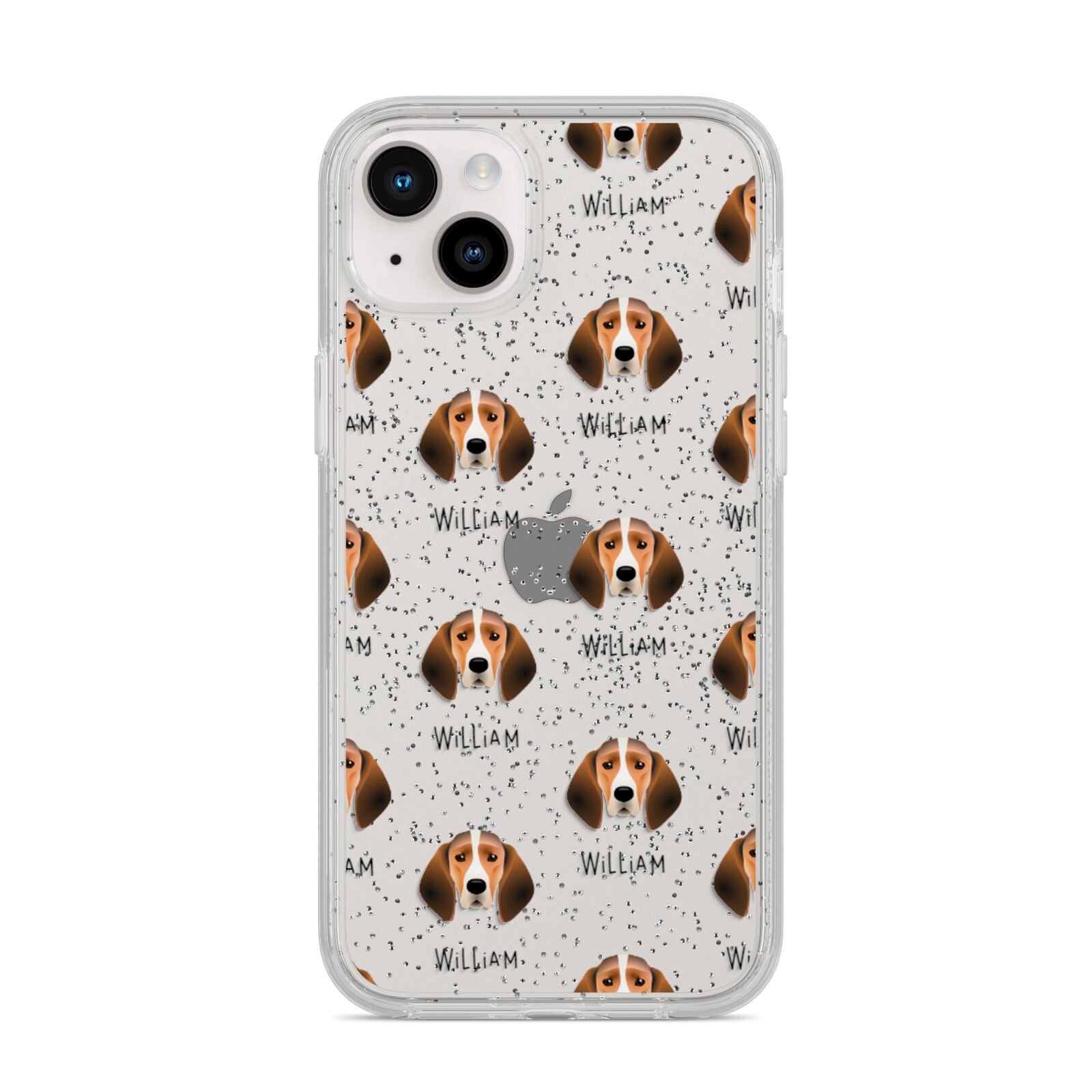 Trailhound Icon with Name iPhone 14 Plus Glitter Tough Case Starlight