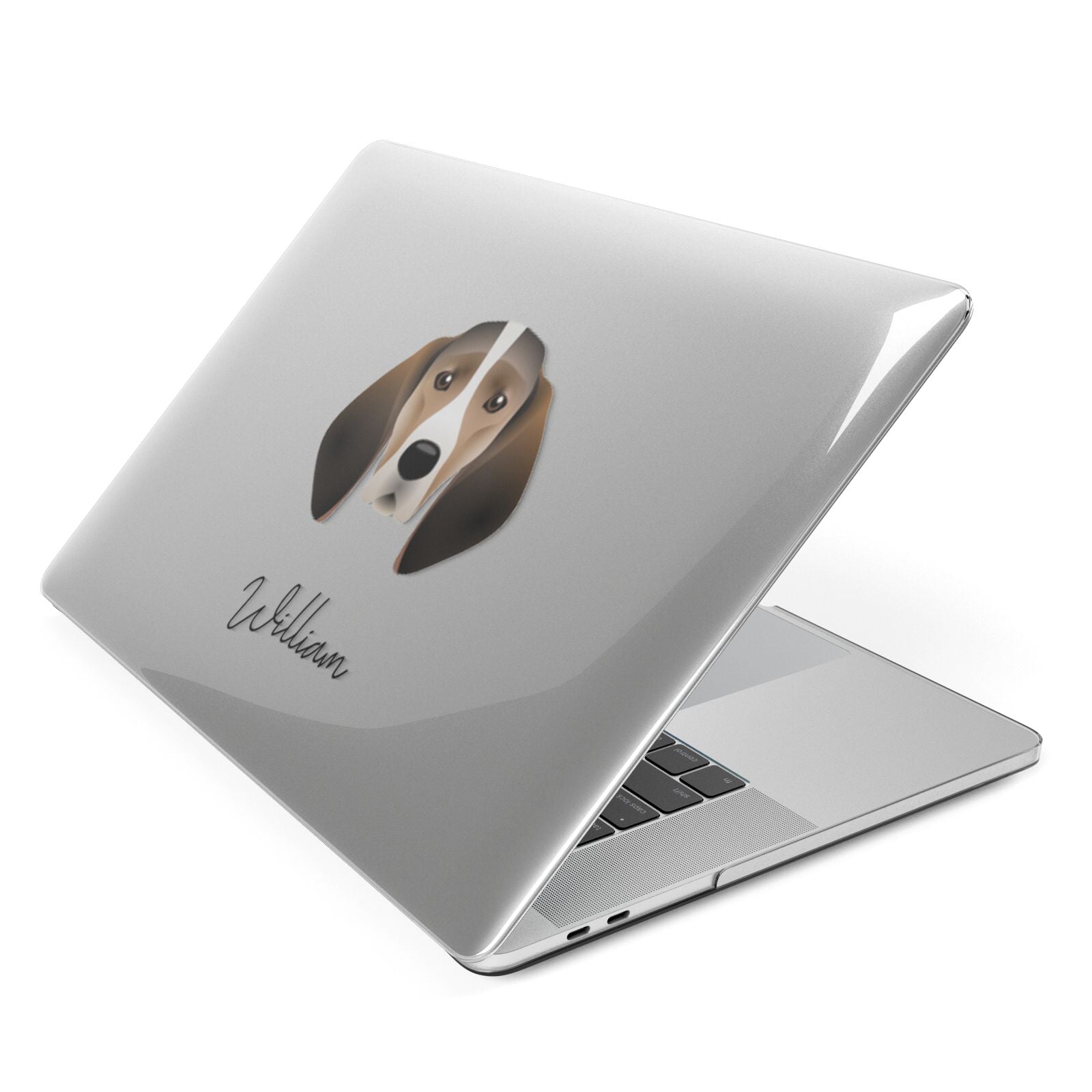 Trailhound Personalised Apple MacBook Case Side View