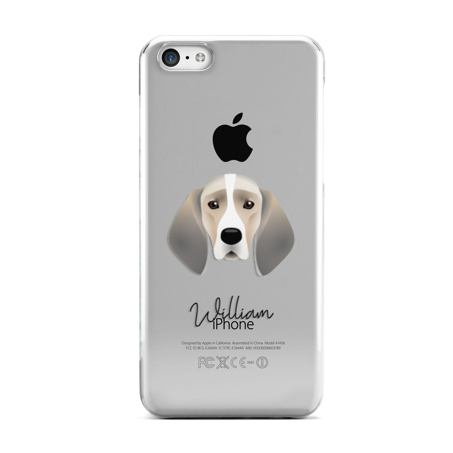 Trailhound Personalised Apple iPhone 5c Case