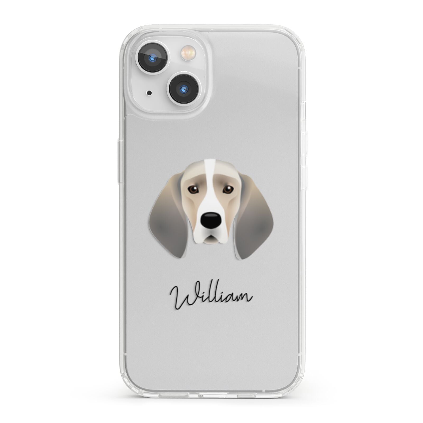 Trailhound Personalised iPhone 13 Clear Bumper Case