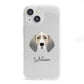 Trailhound Personalised iPhone 13 Mini Clear Bumper Case