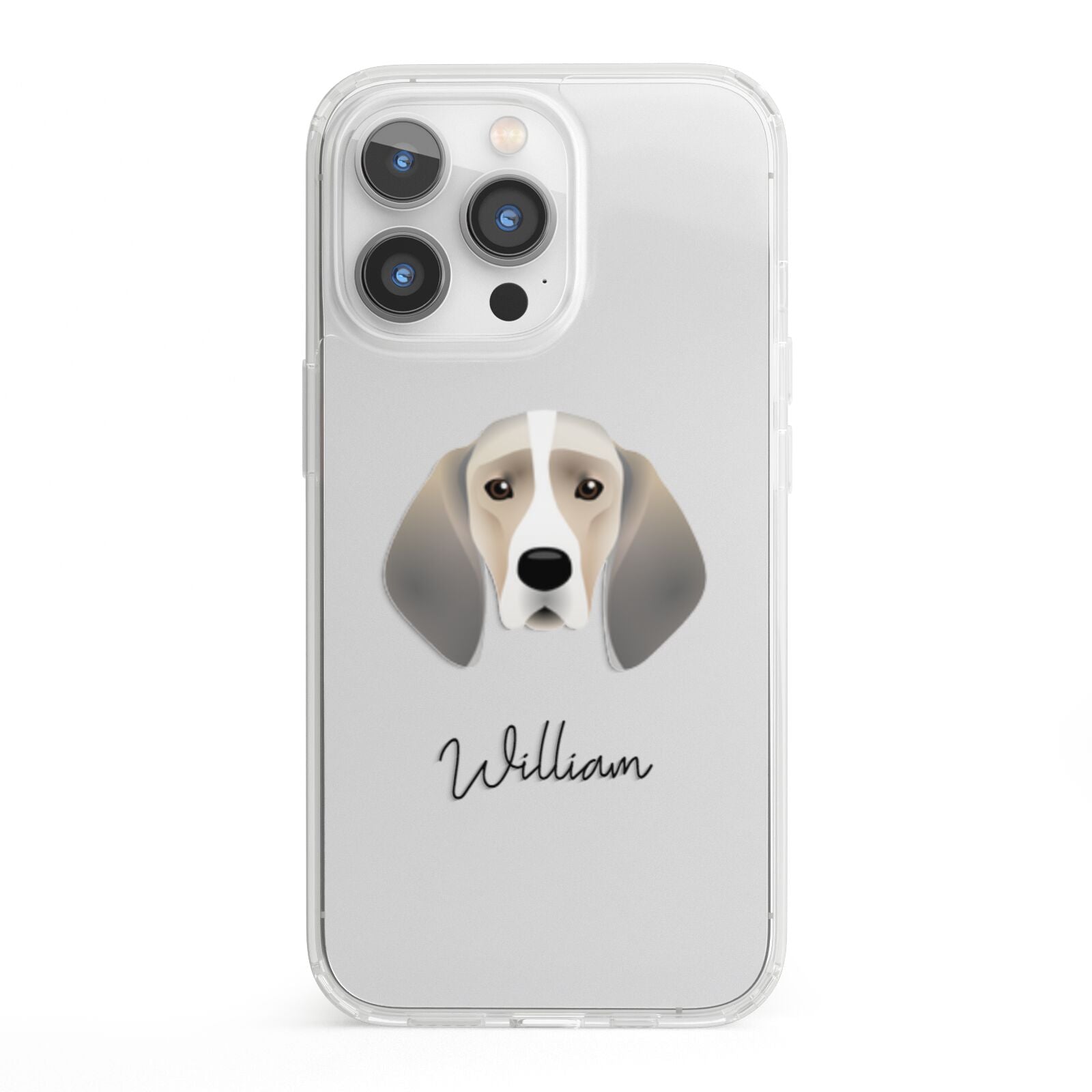 Trailhound Personalised iPhone 13 Pro Clear Bumper Case