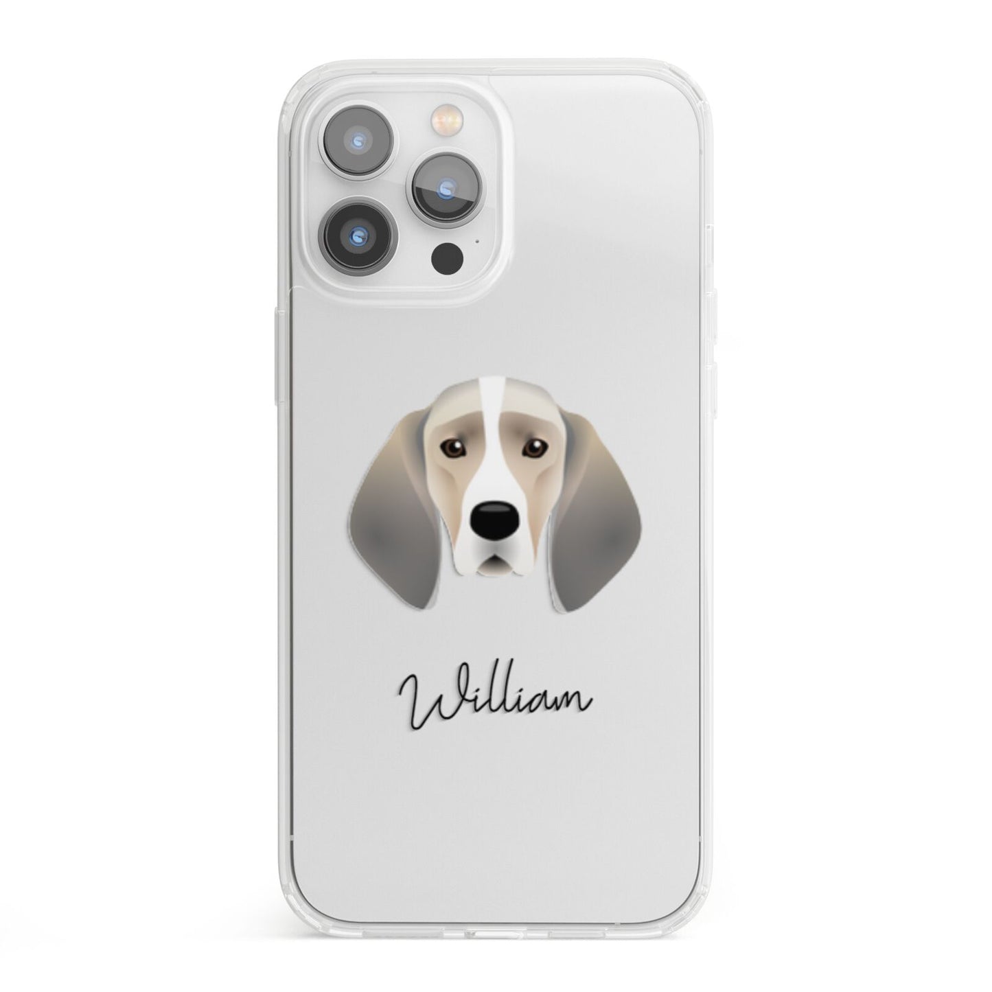 Trailhound Personalised iPhone 13 Pro Max Clear Bumper Case