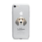Trailhound Personalised iPhone 7 Bumper Case on Silver iPhone