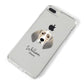 Trailhound Personalised iPhone 8 Plus Bumper Case on Silver iPhone Alternative Image