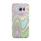 Transparent Swirl Samsung Galaxy S6 Edge Case
