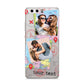 Travel Photo Montage Upload with Text Huawei P10 Phone Case
