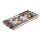 Travel Photo Montage Upload with Text Protective Samsung Galaxy Case Angled Image