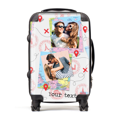 Travel Photo Montage Upload with Text Suitcase