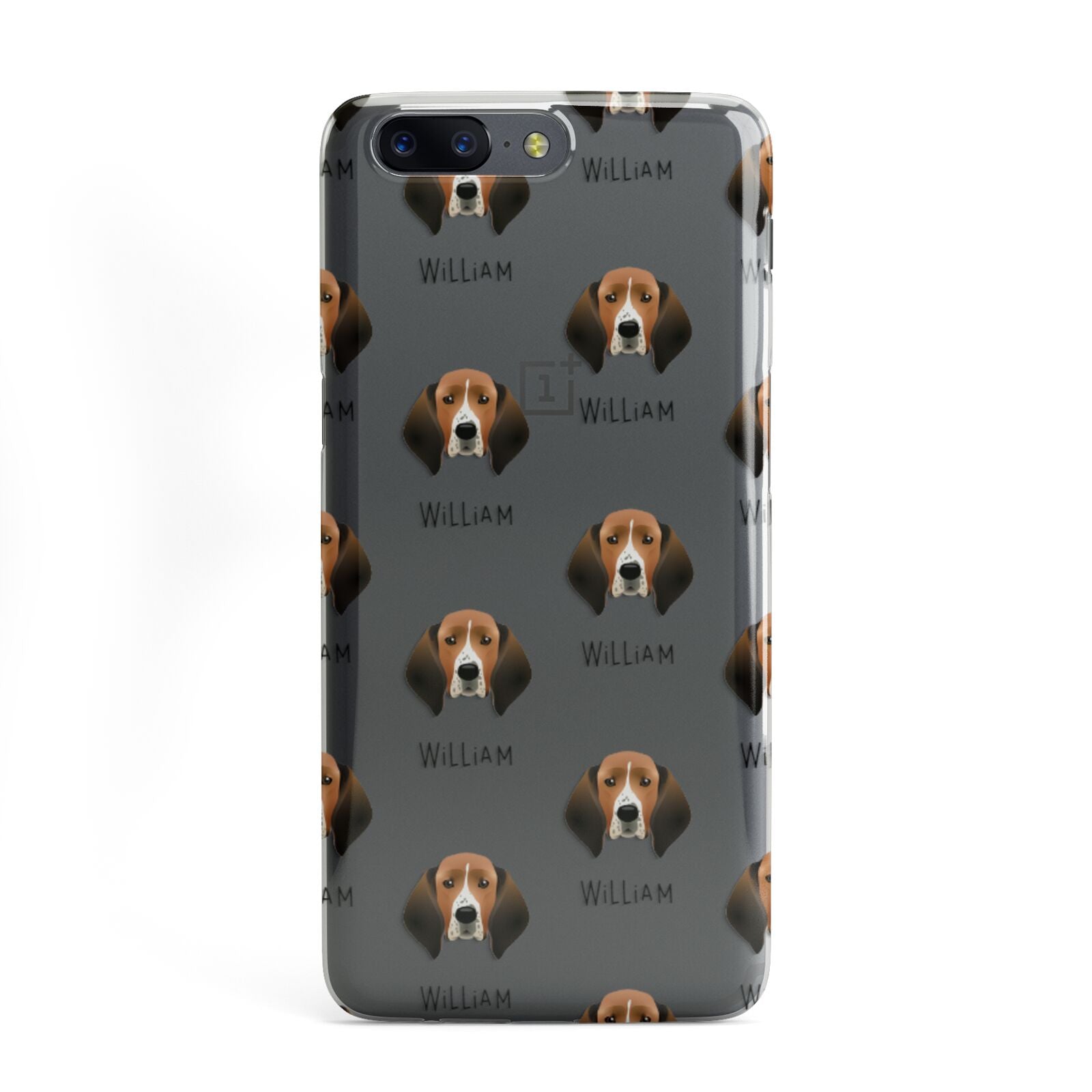 Treeing Walker Coonhound Icon with Name OnePlus Case