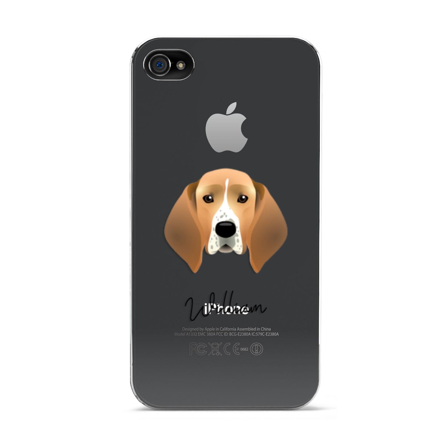 Treeing Walker Coonhound Personalised Apple iPhone 4s Case