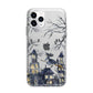 Treetop Halloween Witch Apple iPhone 11 Pro Max in Silver with Bumper Case