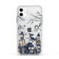 Treetop Halloween Witch Apple iPhone 11 in White with White Impact Case