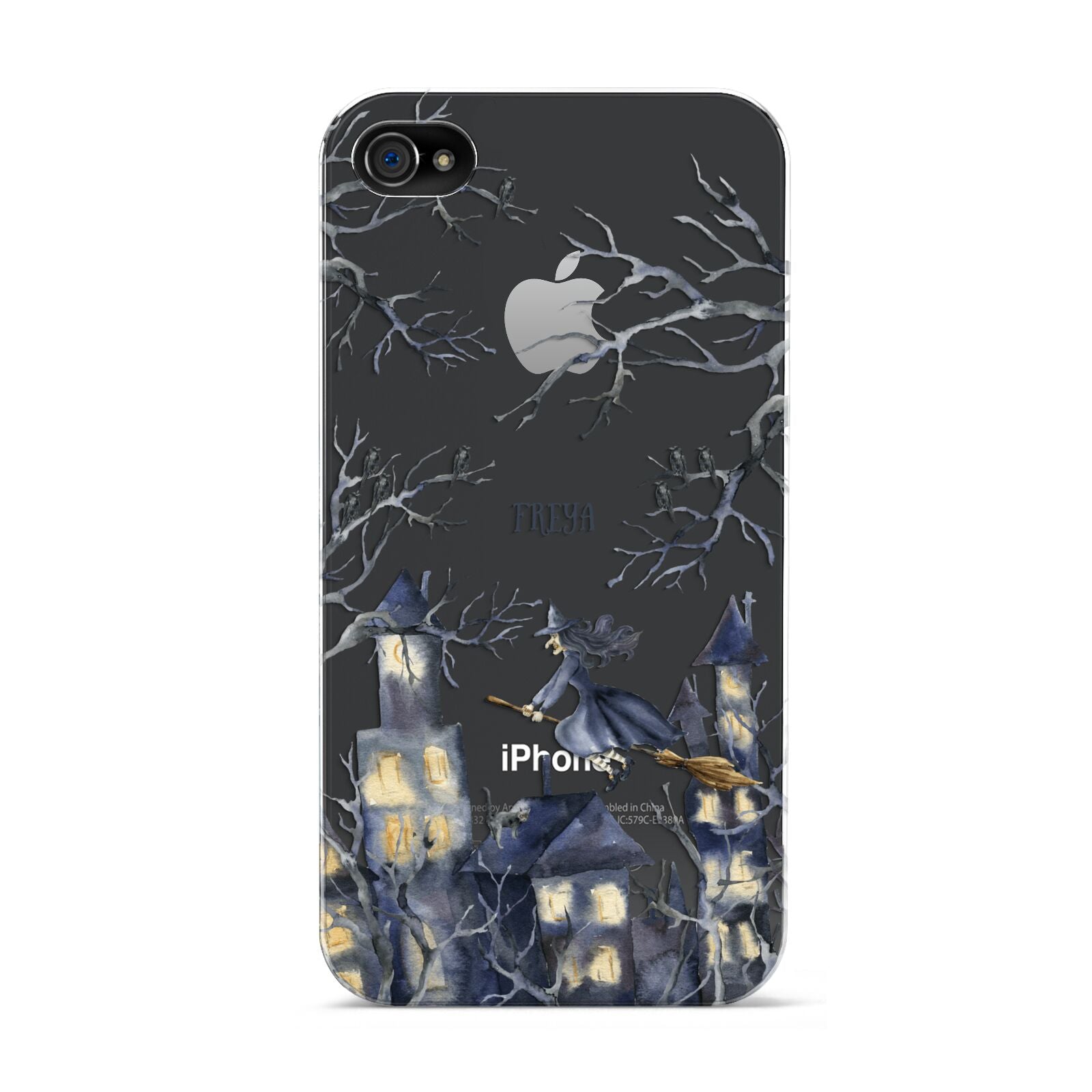 Treetop Halloween Witch Apple iPhone 4s Case