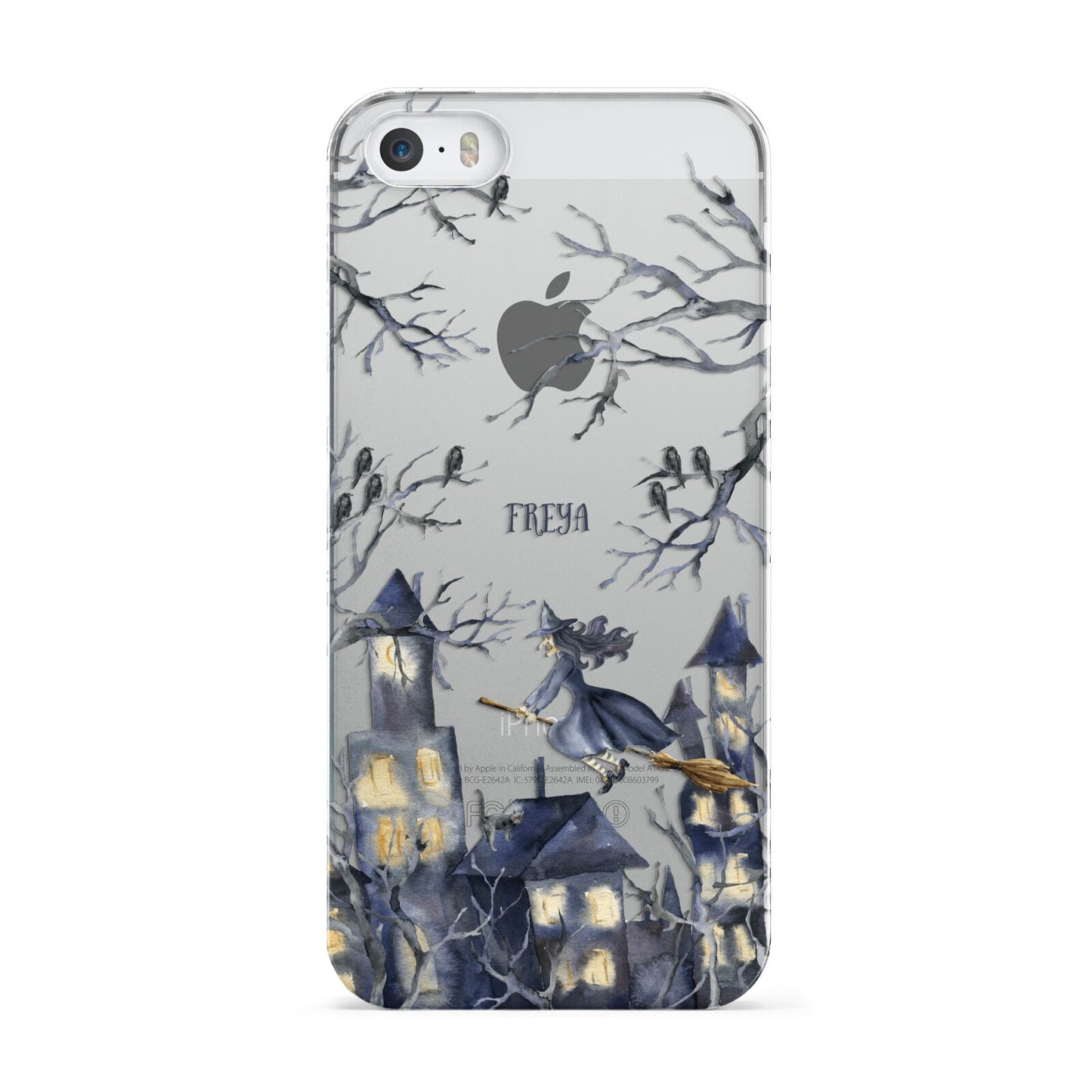 Treetop Halloween Witch Apple iPhone 5 Case