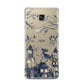 Treetop Halloween Witch Samsung Galaxy A3 2016 Case on gold phone