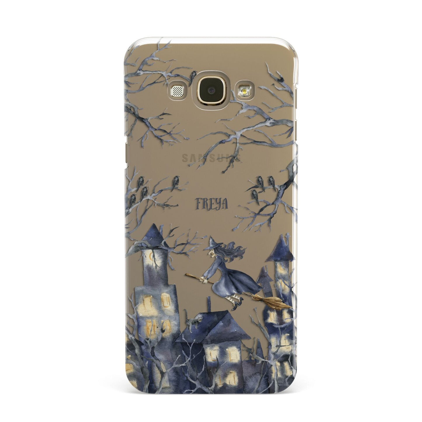 Treetop Halloween Witch Samsung Galaxy A8 Case