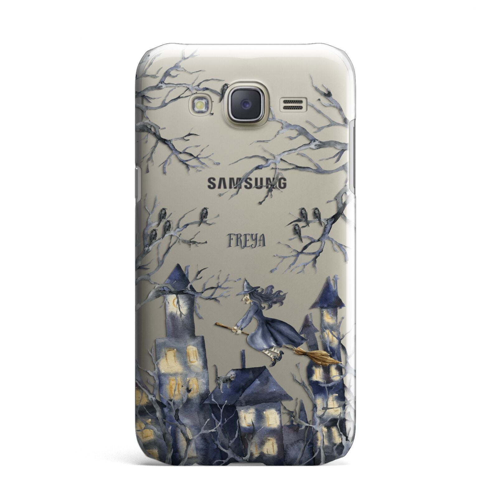 Treetop Halloween Witch Samsung Galaxy J7 Case