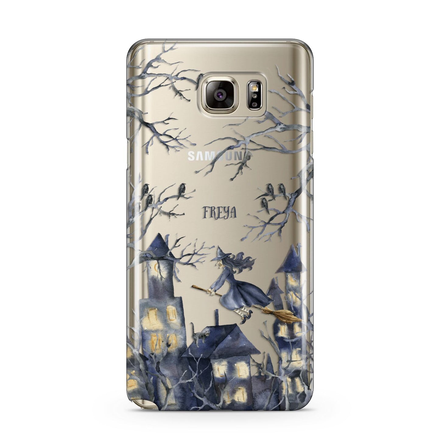 Treetop Halloween Witch Samsung Galaxy Note 5 Case