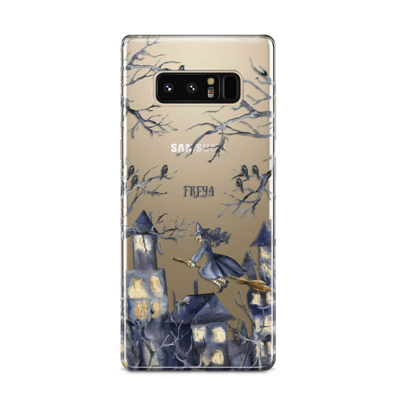 Treetop Halloween Witch Samsung Galaxy Note 8 Case