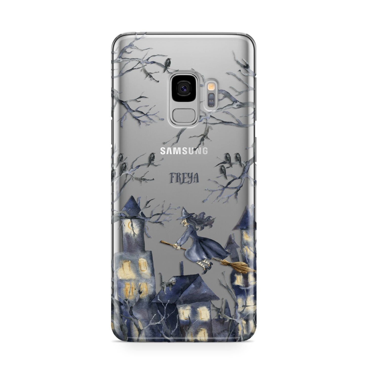 Treetop Halloween Witch Samsung Galaxy S9 Case