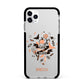 Trick or Treat Apple iPhone 11 Pro Max in Silver with Black Impact Case